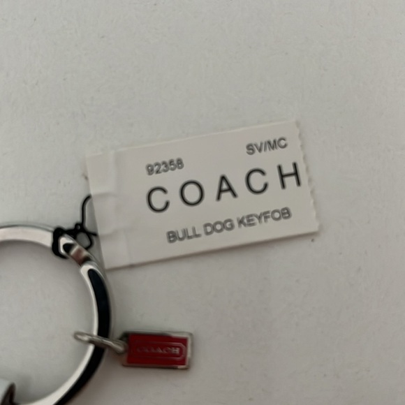 Vintage Coach Bulldog key fob - Picture 4 of 5